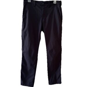 Bluffworks Ascender Chino‎ Pants Mens 30x30 Flat Front Navy Midnight Blue Preppy